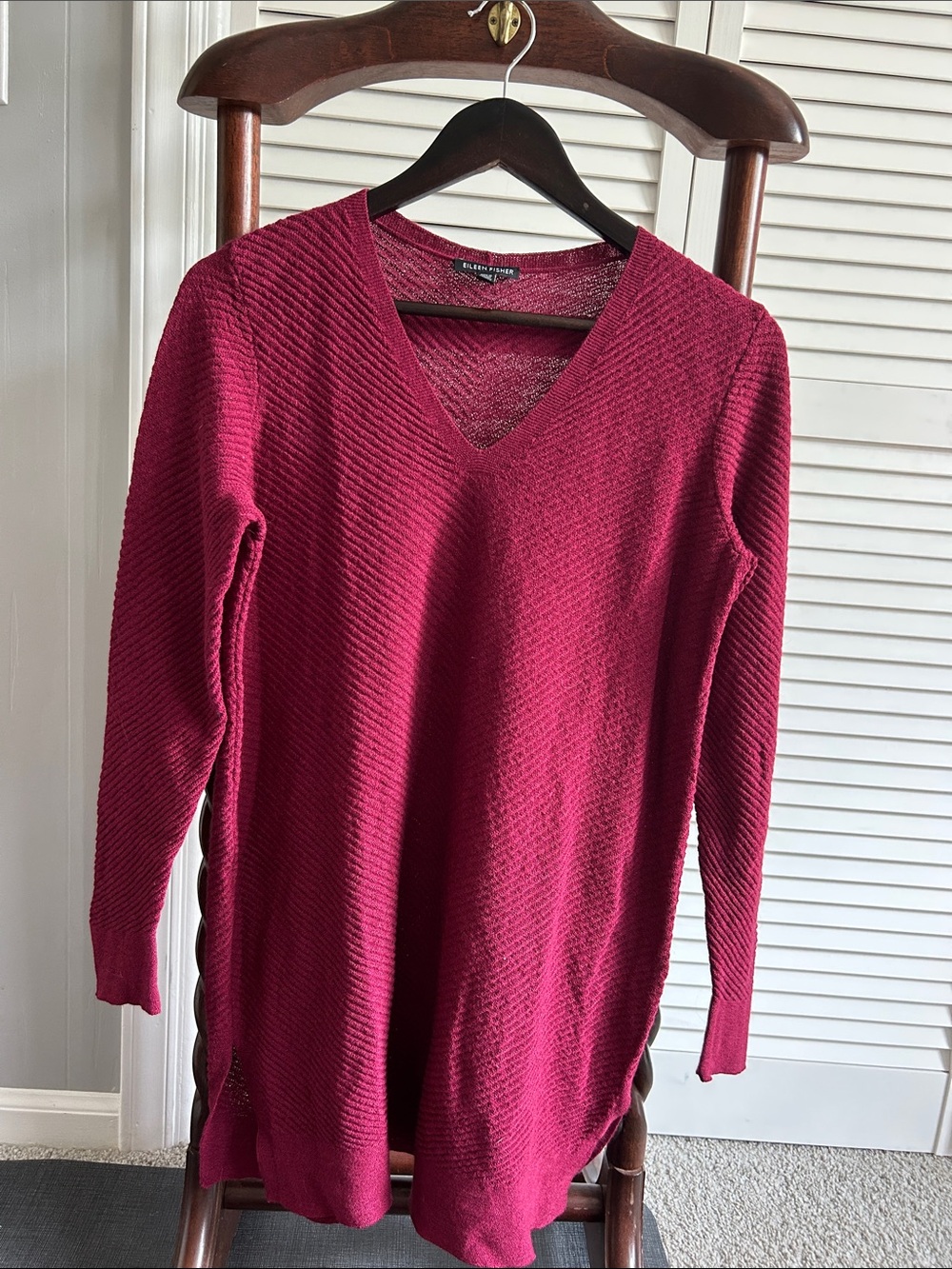 Eileen Fisher merino tunic M